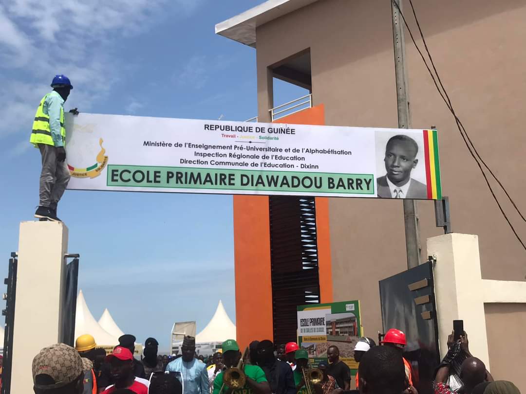 Conakry: l'école construite sur le site de l'ancien domicile de Dalein, inaugurée