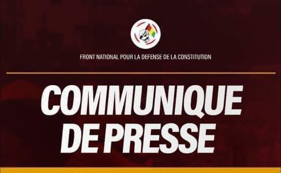 Conakry: le FNDC reporte sa marche du mardi 18 octobre 2022