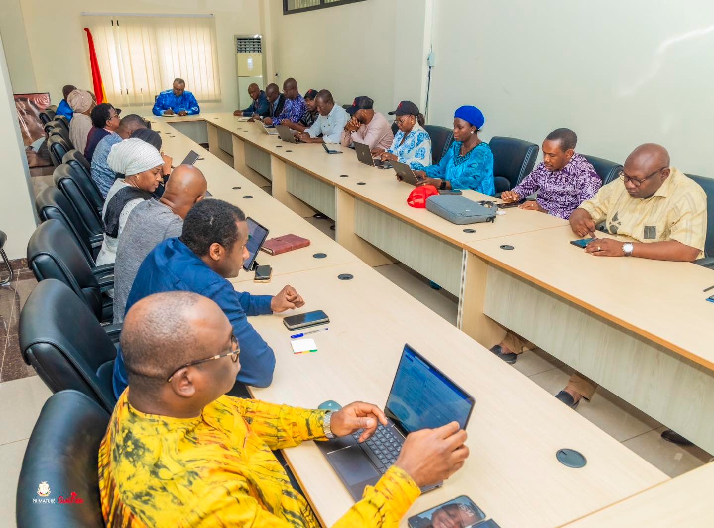 Explosion du dépôt d'hydrocarbures :  Reunion de crise des membre du gouvernement à Dixinn 