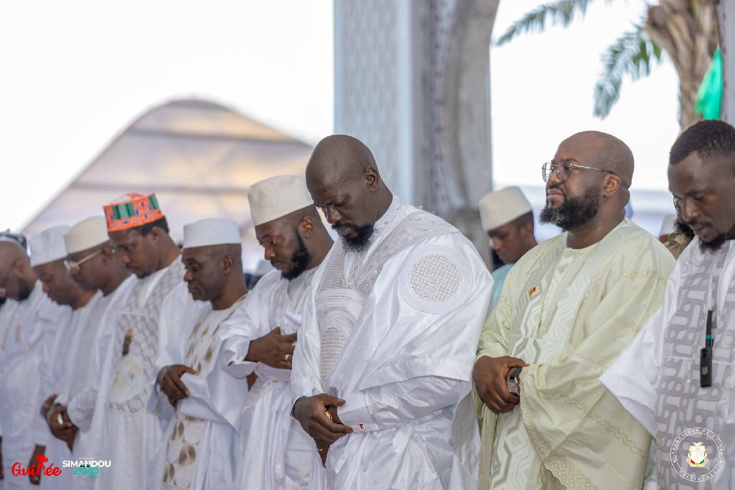 Fête de l'Aïd El-Fitr : Le message du Président Mamadi Doumbouya 