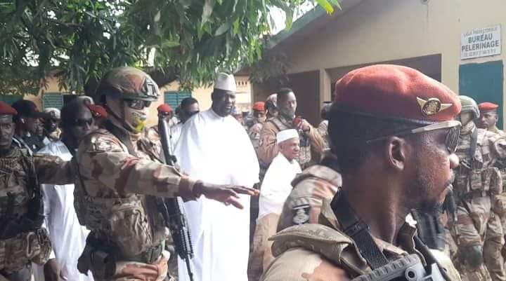 Fête de l'Aïd El-Kébir : Mamadi Doumbouya à Kankan 