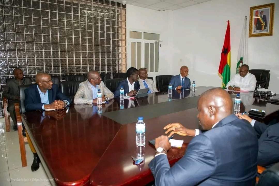 Guinée-Bissau: le Président Umaro Sissoco Embaló  a reçu les acteurs politiques et de la société civile guinéenne