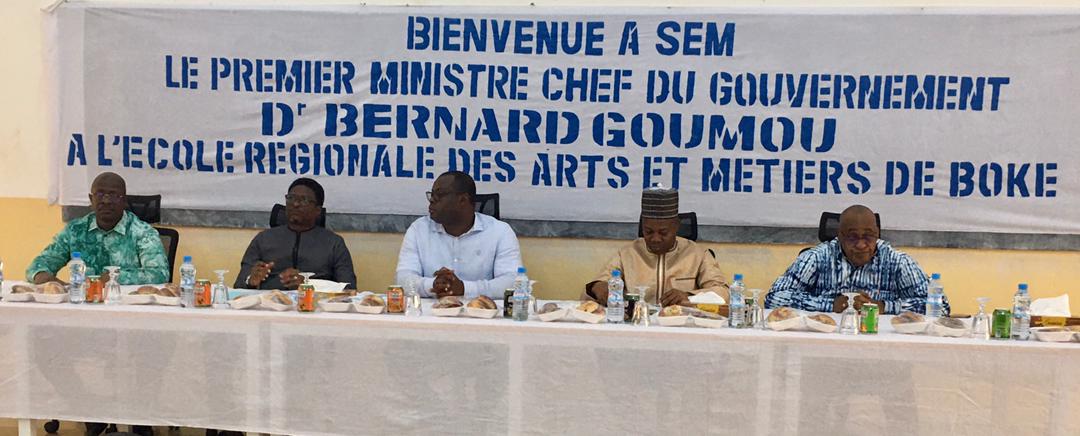 Guinée : La connexion de l’école régionale des Arts et Métiers de Boké ( ERAM ) au réseau électrique par Dr Bernard Goumou 