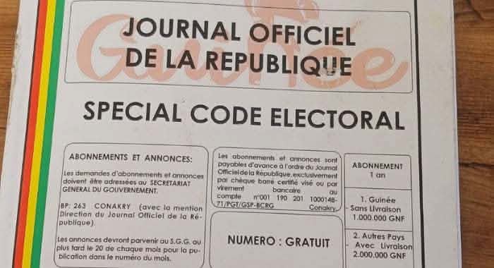 Guinée : âge, intégrité, expérience… les conditions pour devenir sénateur selon le nouveau Code électoral