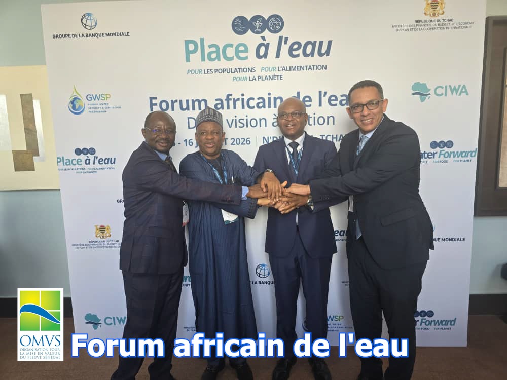 N'Djamena 2026 : l'OMVS renforce son leadership sur la scène africaine de l'eau