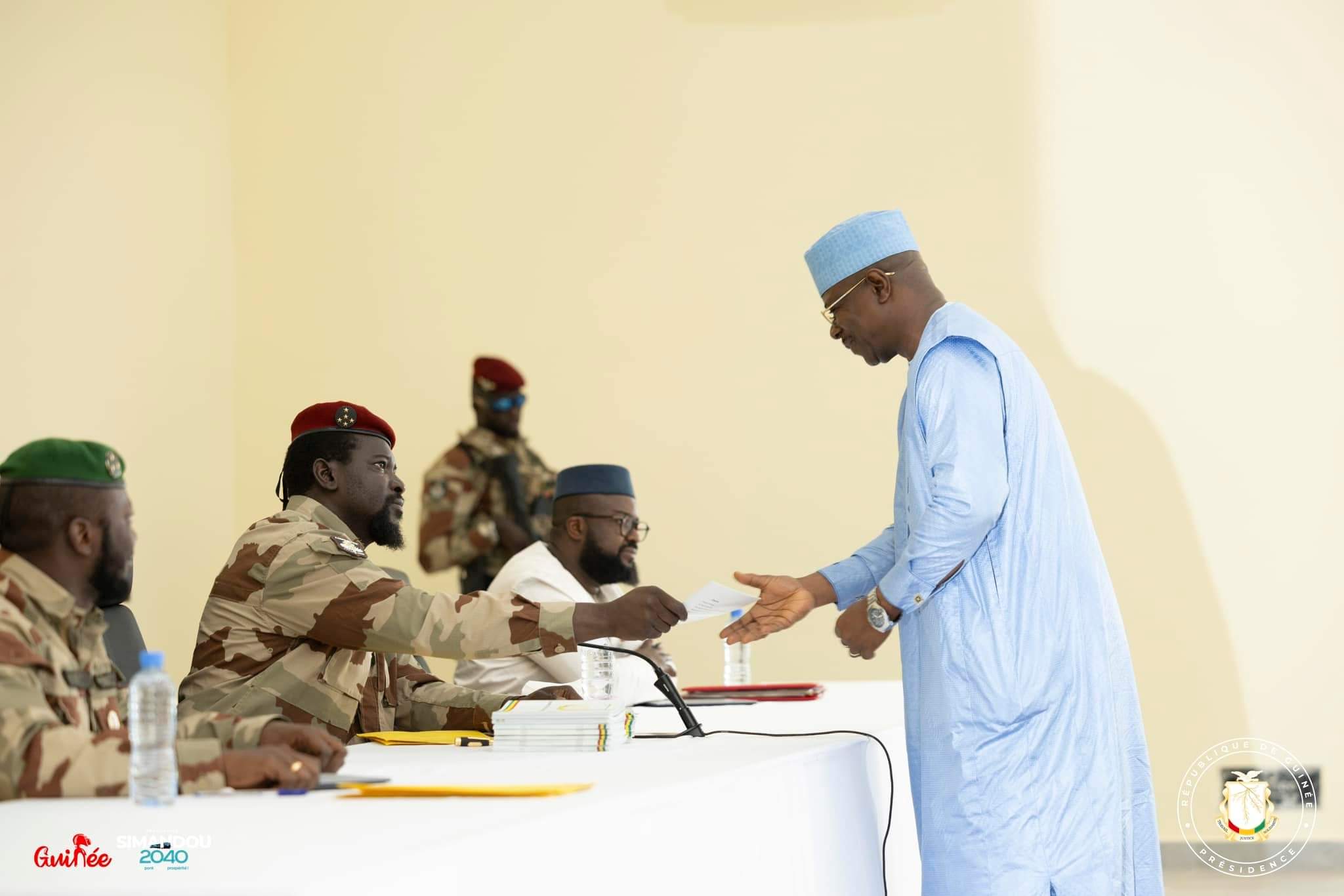 Présidence de la République : Le conseiller chargé des questions d'Energie prête serment.