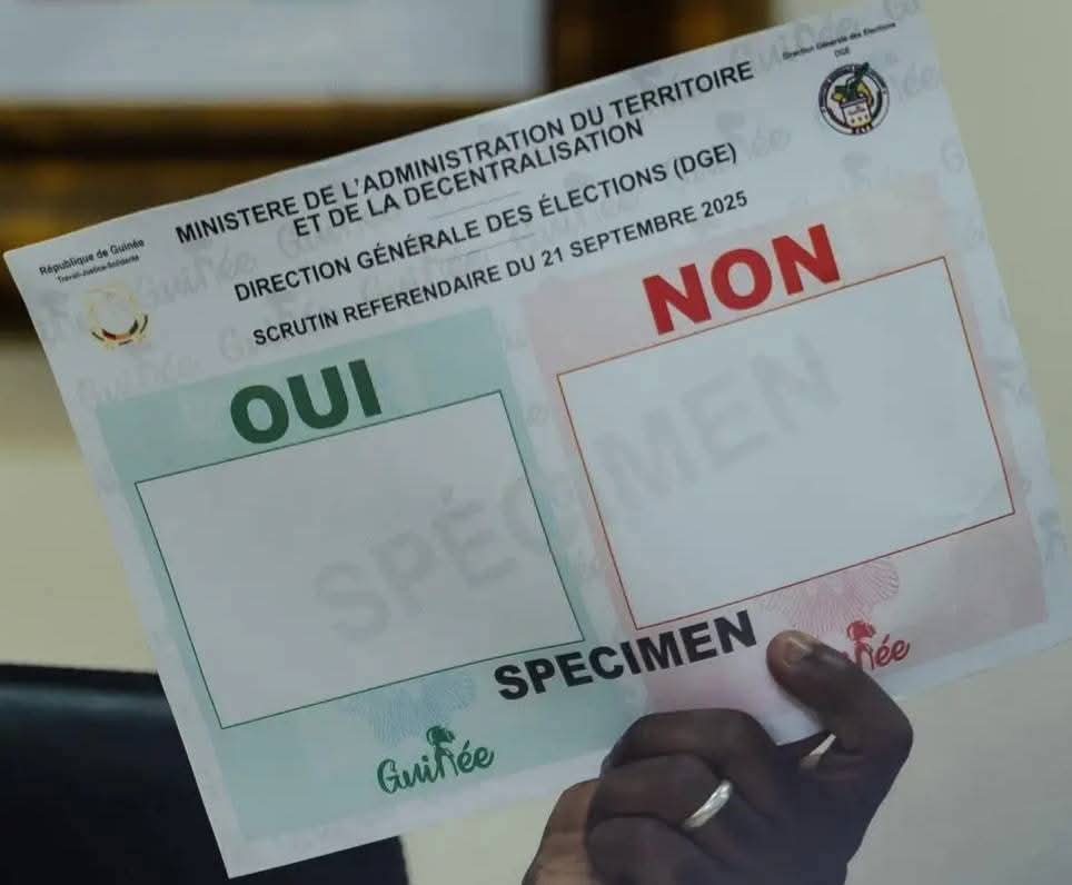 Référendum en Guinée : L'espace aérien fermé 